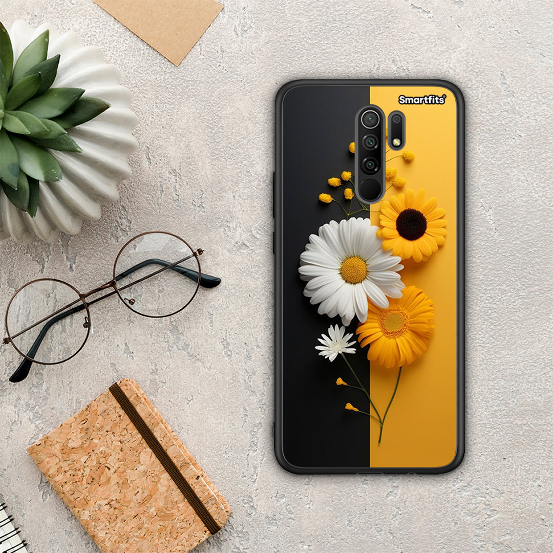 Yellow Daisies - Xiaomi Redmi 9 / 9 Prime θήκη