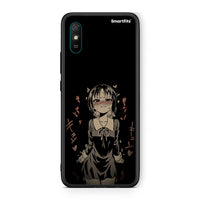 Thumbnail for Xiaomi Redmi 9A Anime Girl θήκη από τη Smartfits με σχέδιο στο πίσω μέρος και μαύρο περίβλημα | Smartphone case with colorful back and black bezels by Smartfits