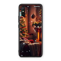 Thumbnail for Xiaomi Redmi 9A Home For Christmas θήκη από τη Smartfits με σχέδιο στο πίσω μέρος και μαύρο περίβλημα | Smartphone case with colorful back and black bezels by Smartfits