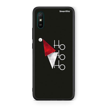 Xiaomi Redmi 9A Minimal Christmas θήκη από τη Smartfits με σχέδιο στο πίσω μέρος και μαύρο περίβλημα | Smartphone case with colorful back and black bezels by Smartfits