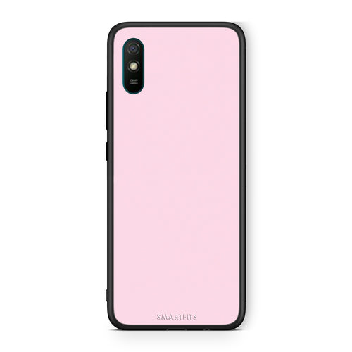 Θήκη Xiaomi Redmi 9A / 9AT Pale Pink από τη Smartfits με σχέδιο στο πίσω μέρος και μαύρο περίβλημα | Xiaomi Redmi 9A / 9AT Pale Pink case with colorful back and black bezels