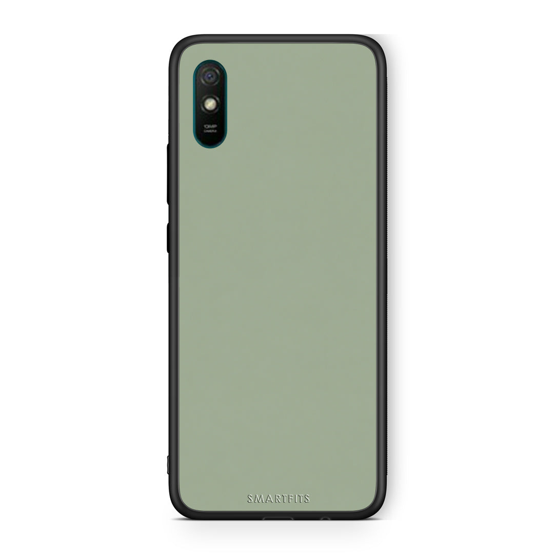 Θήκη Xiaomi Redmi 9A / 9AT Sage Green από τη Smartfits με σχέδιο στο πίσω μέρος και μαύρο περίβλημα | Xiaomi Redmi 9A / 9AT Sage Green case with colorful back and black bezels