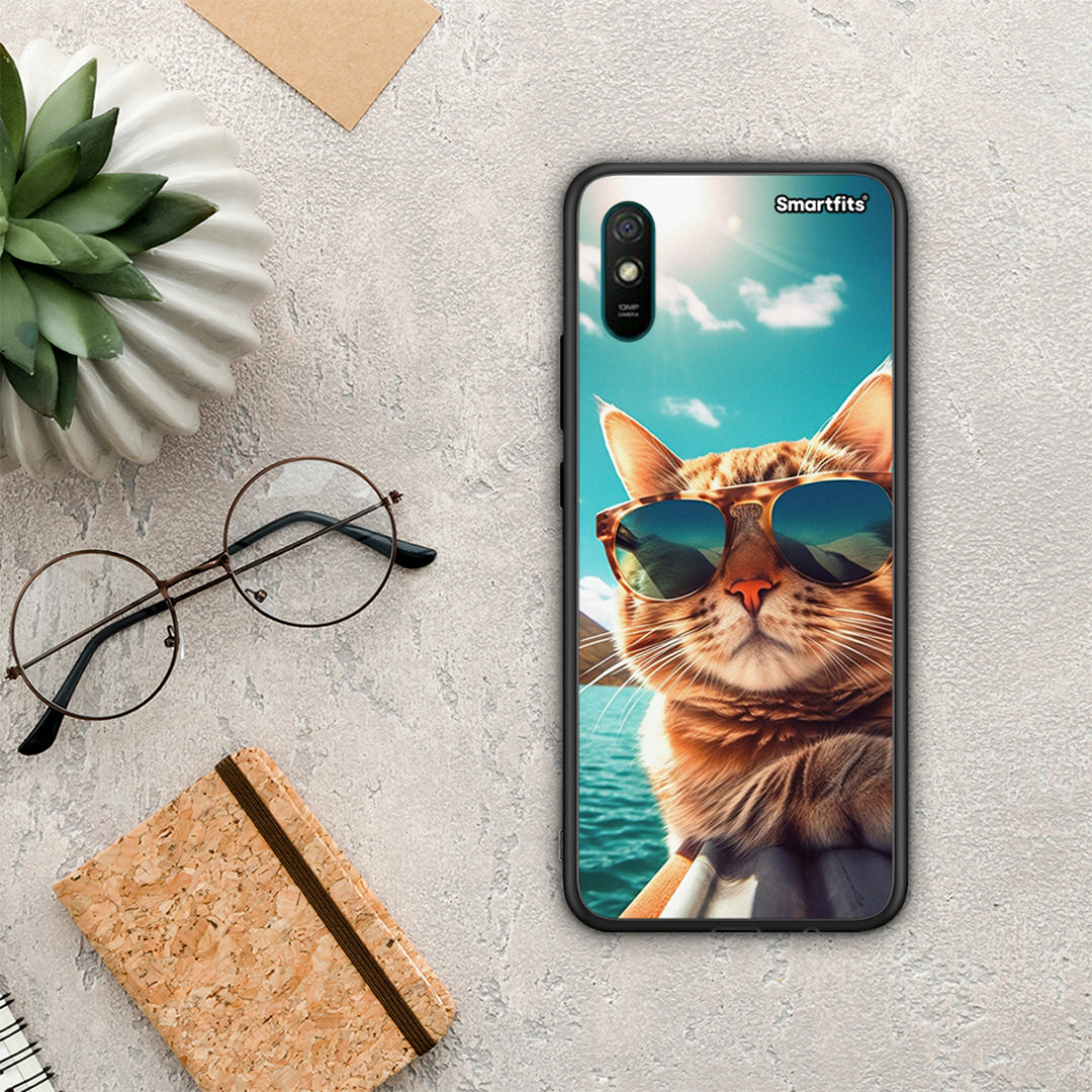 Summer Cat - Xiaomi Redmi 9A / 9AT θήκη
