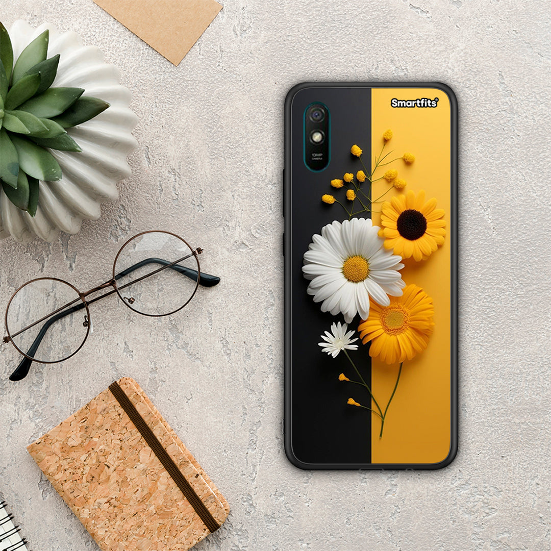 Yellow Daisies - Xiaomi Redmi 9A / 9AT θήκη