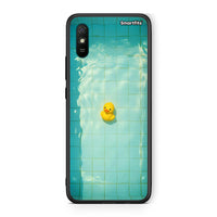 Thumbnail for Xiaomi Redmi 9A Yellow Duck θήκη από τη Smartfits με σχέδιο στο πίσω μέρος και μαύρο περίβλημα | Smartphone case with colorful back and black bezels by Smartfits