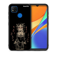 Thumbnail for Θήκη Xiaomi Redmi 9C Anime Girl από τη Smartfits με σχέδιο στο πίσω μέρος και μαύρο περίβλημα | Xiaomi Redmi 9C Anime Girl case with colorful back and black bezels