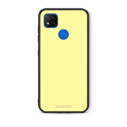 Θήκη Xiaomi Redmi 9C Butter Yellow από τη Smartfits με σχέδιο στο πίσω μέρος και μαύρο περίβλημα | Xiaomi Redmi 9C Butter Yellow case with colorful back and black bezels