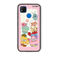 Thumbnail for Θήκη Xiaomi Redmi 9C Cute Companion από τη Smartfits με σχέδιο στο πίσω μέρος και μαύρο περίβλημα | Xiaomi Redmi 9C Cute Companion case with colorful back and black bezels