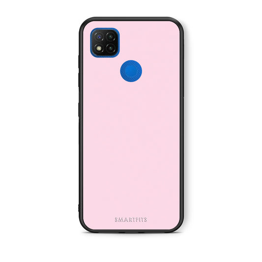 Θήκη Xiaomi Redmi 9C Pale Pink από τη Smartfits με σχέδιο στο πίσω μέρος και μαύρο περίβλημα | Xiaomi Redmi 9C Pale Pink case with colorful back and black bezels