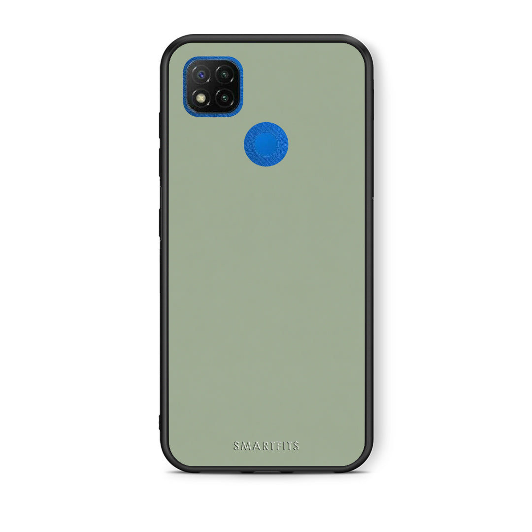Θήκη Xiaomi Redmi 9C Sage Green από τη Smartfits με σχέδιο στο πίσω μέρος και μαύρο περίβλημα | Xiaomi Redmi 9C Sage Green case with colorful back and black bezels
