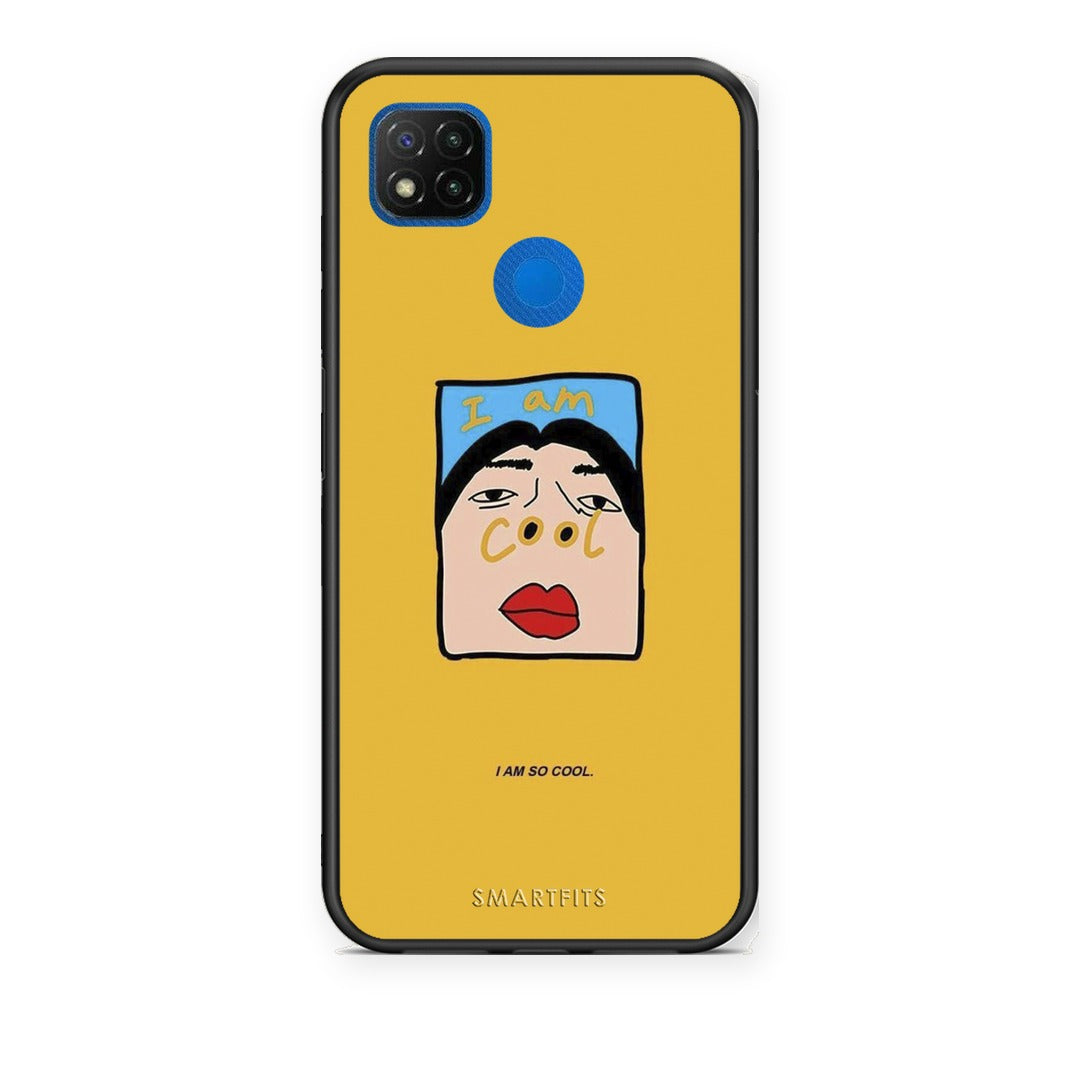 Θήκη Xiaomi Redmi 9C So Cool από τη Smartfits με σχέδιο στο πίσω μέρος και μαύρο περίβλημα | Xiaomi Redmi 9C So Cool case with colorful back and black bezels