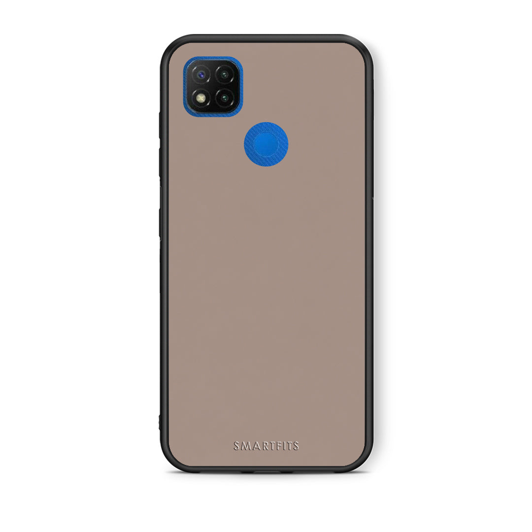 Θήκη Xiaomi Redmi 9C Warm Taupe από τη Smartfits με σχέδιο στο πίσω μέρος και μαύρο περίβλημα | Xiaomi Redmi 9C Warm Taupe case with colorful back and black bezels