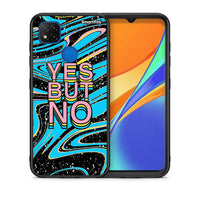 Thumbnail for Θήκη Xiaomi Redmi 9C Yes But No από τη Smartfits με σχέδιο στο πίσω μέρος και μαύρο περίβλημα | Xiaomi Redmi 9C Yes But No case with colorful back and black bezels