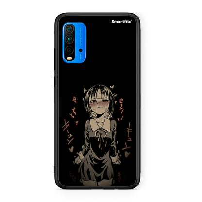 Xiaomi Redmi 9T Anime Girl θήκη από τη Smartfits με σχέδιο στο πίσω μέρος και μαύρο περίβλημα | Smartphone case with colorful back and black bezels by Smartfits