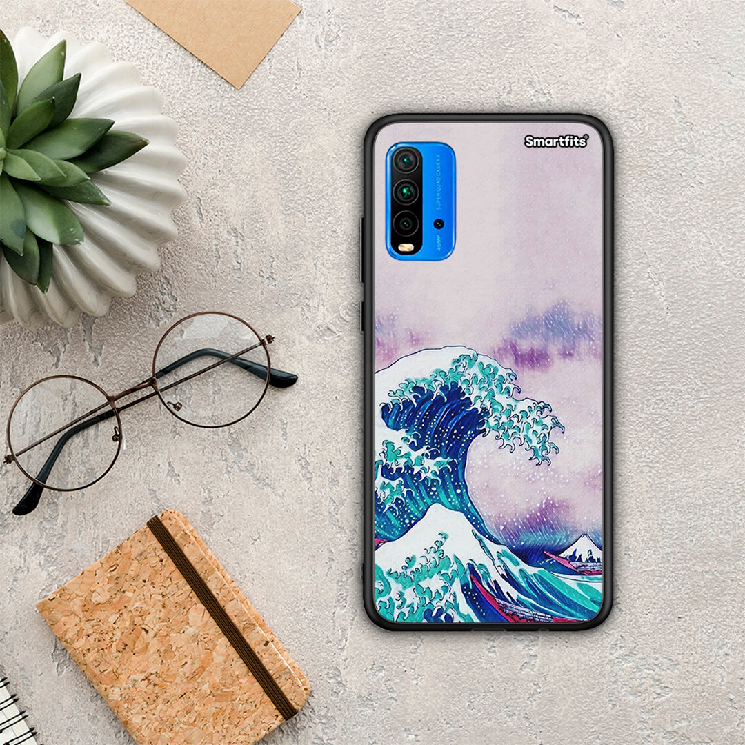 Blue Waves - Xiaomi Poco M3 θήκη