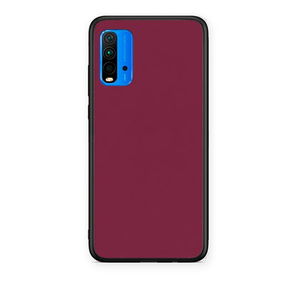 Θήκη Xiaomi Poco M3 Burgundy από τη Smartfits με σχέδιο στο πίσω μέρος και μαύρο περίβλημα | Xiaomi Poco M3 Burgundy case with colorful back and black bezels