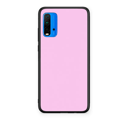 Θήκη Xiaomi Redmi 9T Cotton Candy Pink από τη Smartfits με σχέδιο στο πίσω μέρος και μαύρο περίβλημα | Xiaomi Redmi 9T Cotton Candy Pink case with colorful back and black bezels