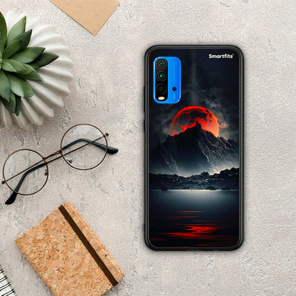 Red Full Moon - Xiaomi Redmi 9T θήκη