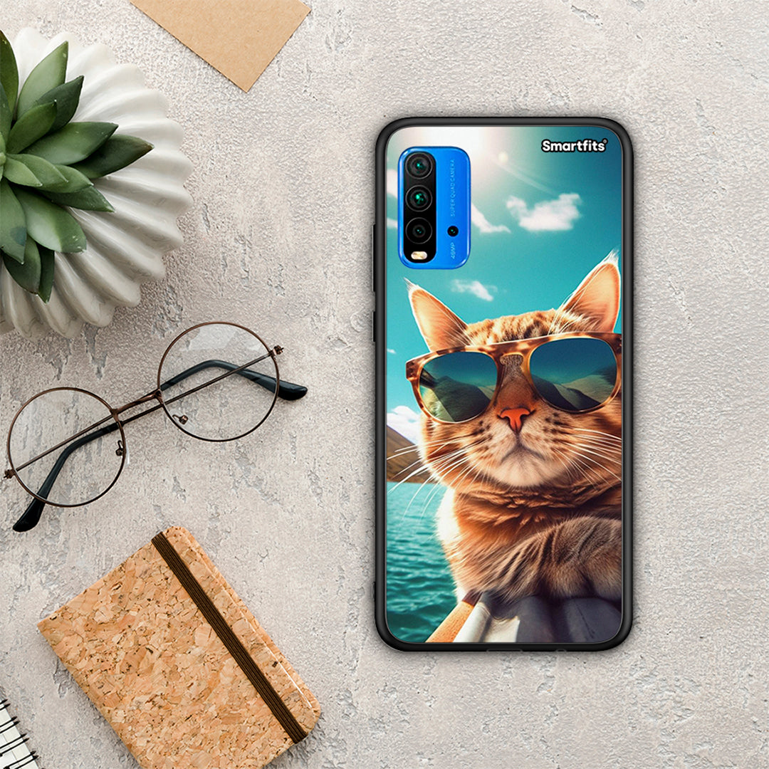 Summer Cat - Xiaomi Poco M3 θήκη