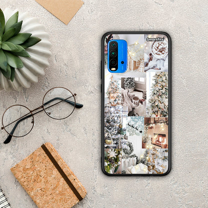 White Christmas - Xiaomi Redmi 9T θήκη