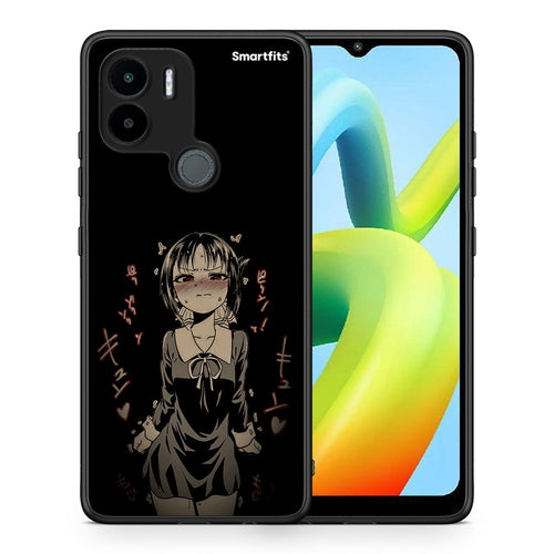 Θήκη Xiaomi Redmi A1+ / A2+ Anime Girl από τη Smartfits με σχέδιο στο πίσω μέρος και μαύρο περίβλημα | Xiaomi Redmi A1+ / A2+ Anime Girl Case with Colorful Back and Black Bezels