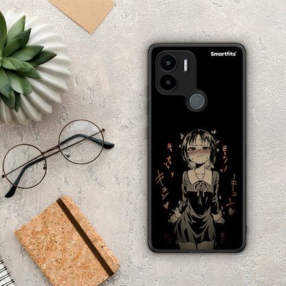 Θήκη Xiaomi Redmi A1+ / A2+ Anime Girl από τη Smartfits με σχέδιο στο πίσω μέρος και μαύρο περίβλημα | Xiaomi Redmi A1+ / A2+ Anime Girl Case with Colorful Back and Black Bezels