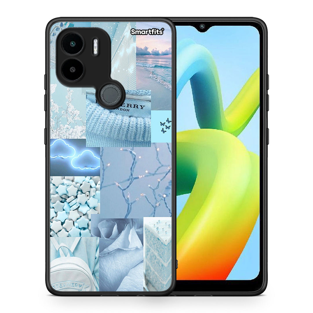 Θήκη Xiaomi Redmi A1+ / A2+ Ciel Aesthetic Collage από τη Smartfits με σχέδιο στο πίσω μέρος και μαύρο περίβλημα | Xiaomi Redmi A1+ / A2+ Ciel Aesthetic Collage Case with Colorful Back and Black Bezels