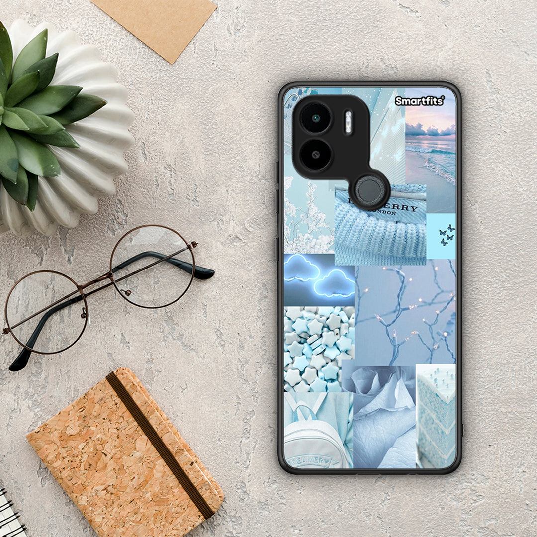 Θήκη Xiaomi Redmi A1+ / A2+ Ciel Aesthetic Collage από τη Smartfits με σχέδιο στο πίσω μέρος και μαύρο περίβλημα | Xiaomi Redmi A1+ / A2+ Ciel Aesthetic Collage Case with Colorful Back and Black Bezels