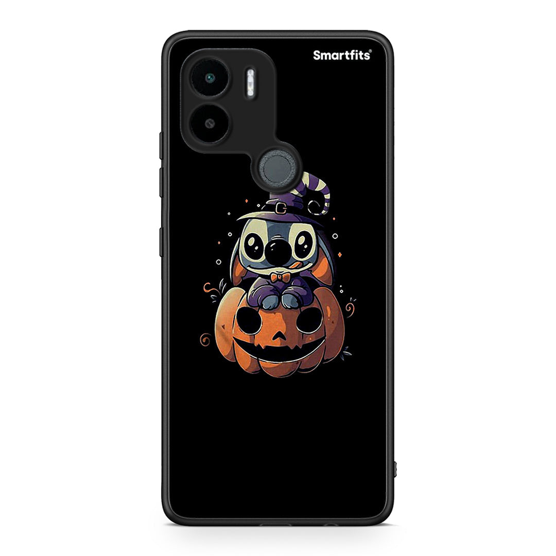 Θήκη Xiaomi Redmi A1+ / A2+ Halloween Stitch από τη Smartfits με σχέδιο στο πίσω μέρος και μαύρο περίβλημα | Xiaomi Redmi A1+ / A2+ Halloween Stitch Case with Colorful Back and Black Bezels