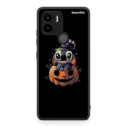 Θήκη Xiaomi Redmi A1+ / A2+ Halloween Stitch από τη Smartfits με σχέδιο στο πίσω μέρος και μαύρο περίβλημα | Xiaomi Redmi A1+ / A2+ Halloween Stitch Case with Colorful Back and Black Bezels
