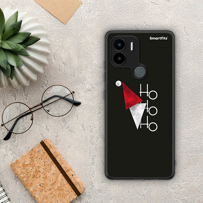 Θήκη Xiaomi Redmi A1+ / A2+ Minimal Christmas από τη Smartfits με σχέδιο στο πίσω μέρος και μαύρο περίβλημα | Xiaomi Redmi A1+ / A2+ Minimal Christmas Case with Colorful Back and Black Bezels