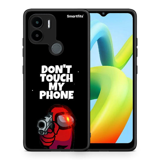 Θήκη Xiaomi Redmi A1+ / A2+ My Phone από τη Smartfits με σχέδιο στο πίσω μέρος και μαύρο περίβλημα | Xiaomi Redmi A1+ / A2+ My Phone Case with Colorful Back and Black Bezels