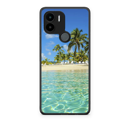 Θήκη Xiaomi Redmi A1+ / A2+ Tropical Vibes από τη Smartfits με σχέδιο στο πίσω μέρος και μαύρο περίβλημα | Xiaomi Redmi A1+ / A2+ Tropical Vibes case with colorful back and black bezels