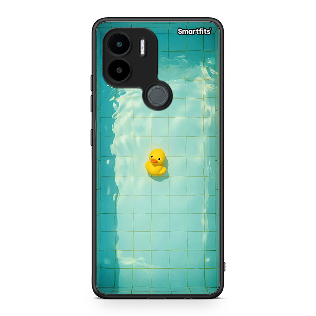 Θήκη Xiaomi Redmi A1+ / A2+ Yellow Duck από τη Smartfits με σχέδιο στο πίσω μέρος και μαύρο περίβλημα | Xiaomi Redmi A1+ / A2+ Yellow Duck Case with Colorful Back and Black Bezels