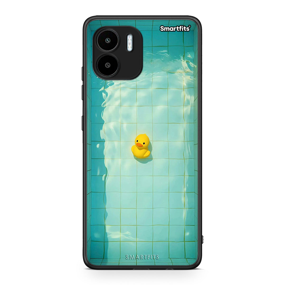 Θήκη Xiaomi Redmi A1 / A2 Yellow Duck από τη Smartfits με σχέδιο στο πίσω μέρος και μαύρο περίβλημα | Xiaomi Redmi A1 / A2 Yellow Duck Case with Colorful Back and Black Bezels