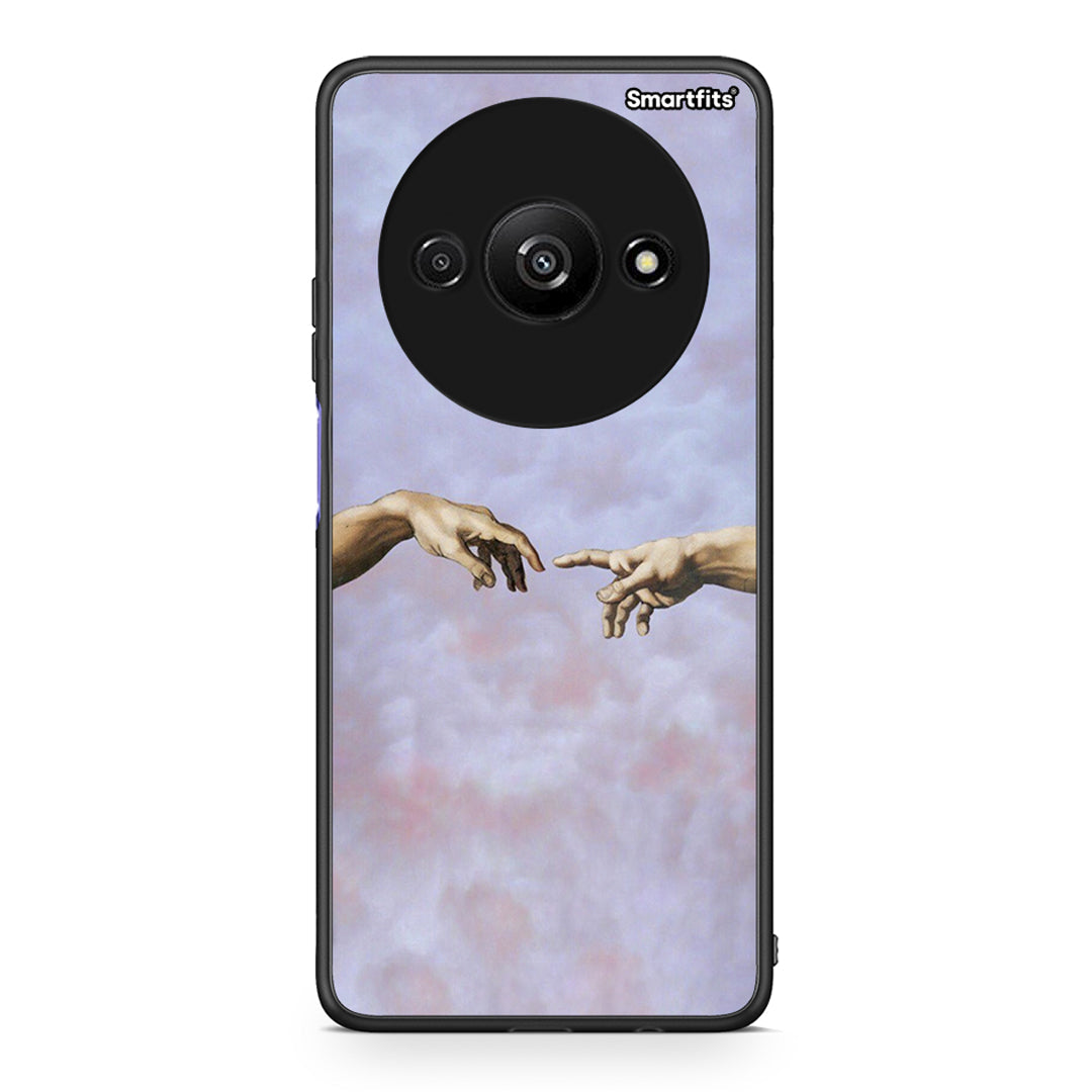 Xiaomi Redmi A3 Adam Hand θήκη από τη Smartfits με σχέδιο στο πίσω μέρος και μαύρο περίβλημα | Smartphone case with colorful back and black bezels by Smartfits