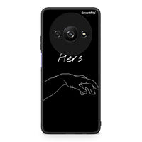 Thumbnail for Xiaomi Redmi A3 Aeshetic Love 1 Θήκη Αγίου Βαλεντίνου από τη Smartfits με σχέδιο στο πίσω μέρος και μαύρο περίβλημα | Smartphone case with colorful back and black bezels by Smartfits