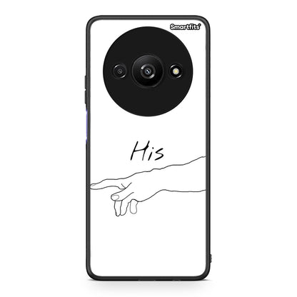 Xiaomi Redmi A3 Aeshetic Love 2 Θήκη Αγίου Βαλεντίνου από τη Smartfits με σχέδιο στο πίσω μέρος και μαύρο περίβλημα | Smartphone case with colorful back and black bezels by Smartfits
