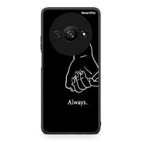Thumbnail for Xiaomi Redmi A3 Always & Forever 1 Θήκη Αγίου Βαλεντίνου από τη Smartfits με σχέδιο στο πίσω μέρος και μαύρο περίβλημα | Smartphone case with colorful back and black bezels by Smartfits