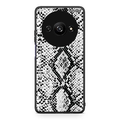 24 - Xiaomi Redmi A3 White Snake Animal case, cover, bumper