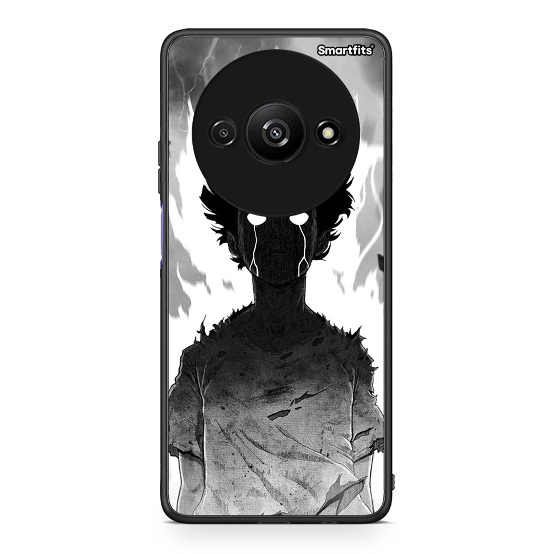 Xiaomi Redmi A3 Anime Boy Θήκη από τη Smartfits με σχέδιο στο πίσω μέρος και μαύρο περίβλημα | Smartphone case with colorful back and black bezels by Smartfits