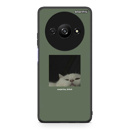 Xiaomi Redmi A3 Bitch Surprise θήκη από τη Smartfits με σχέδιο στο πίσω μέρος και μαύρο περίβλημα | Smartphone case with colorful back and black bezels by Smartfits