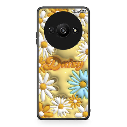 Xiaomi Redmi A3 Bubble Daisies θήκη από τη Smartfits με σχέδιο στο πίσω μέρος και μαύρο περίβλημα | Smartphone case with colorful back and black bezels by Smartfits