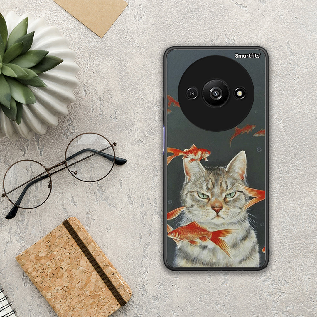 Cat Goldfish - Xiaomi Redmi A3 θήκη