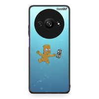 Thumbnail for Xiaomi Redmi A3 Chasing Money θήκη από τη Smartfits με σχέδιο στο πίσω μέρος και μαύρο περίβλημα | Smartphone case with colorful back and black bezels by Smartfits