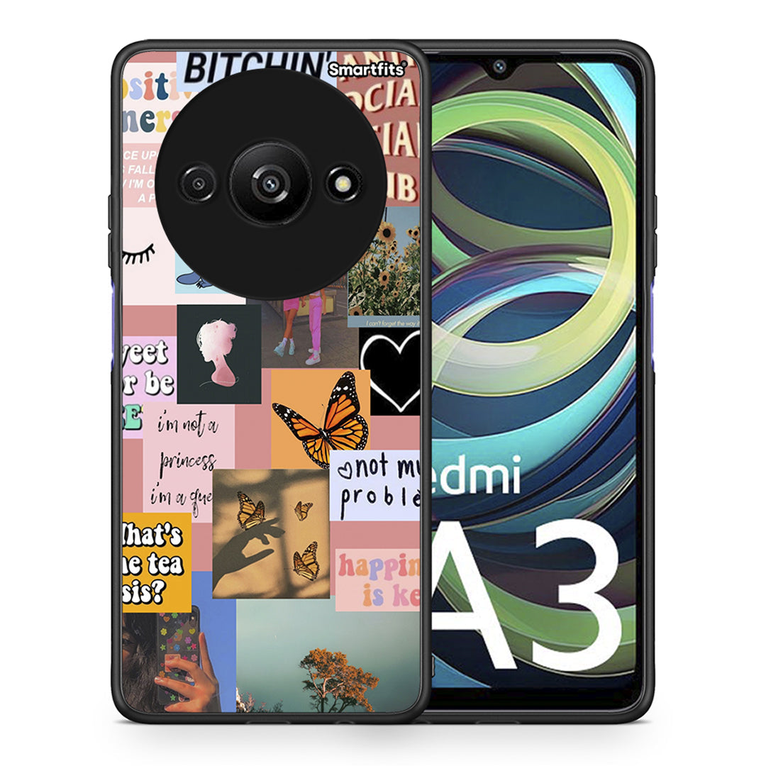 Collage Bitchin - Xiaomi Redmi A3 θήκη