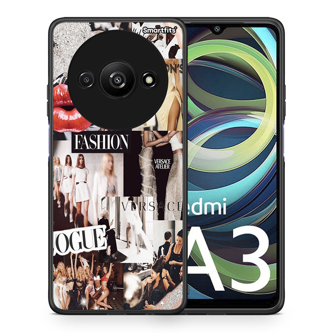 Collage Fashion - Xiaomi Redmi A3 θήκη