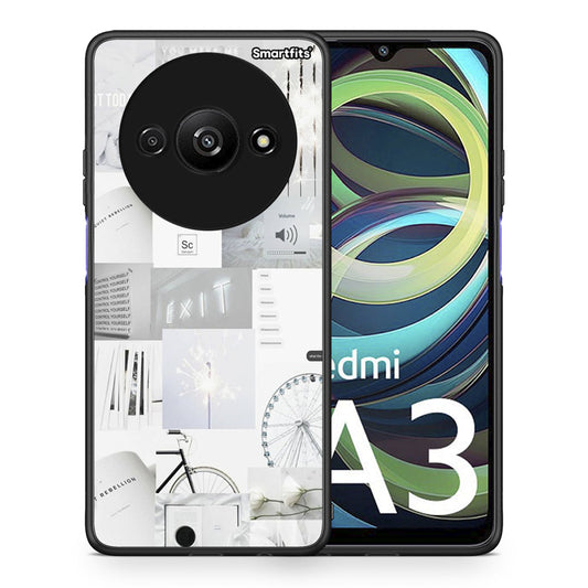Collage Make Me Wonder - Xiaomi Redmi A3 θήκη