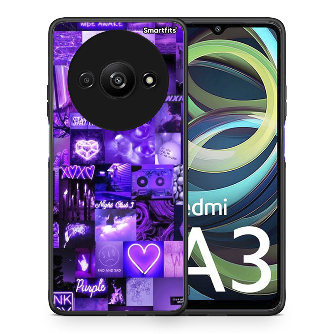 Collage Stay Wild - Xiaomi Redmi A3 θήκη