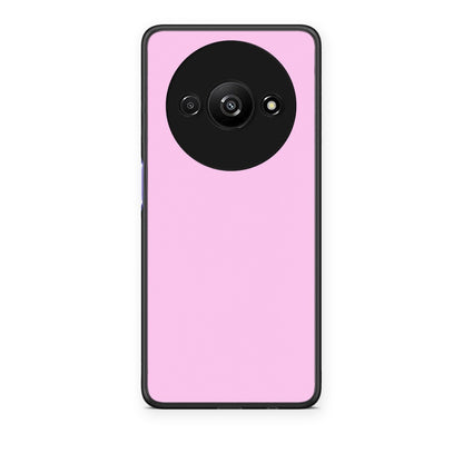 Θήκη Xiaomi Redmi A3 Cotton Candy Pink από τη Smartfits με σχέδιο στο πίσω μέρος και μαύρο περίβλημα | Xiaomi Redmi A3 Cotton Candy Pink case with colorful back and black bezels